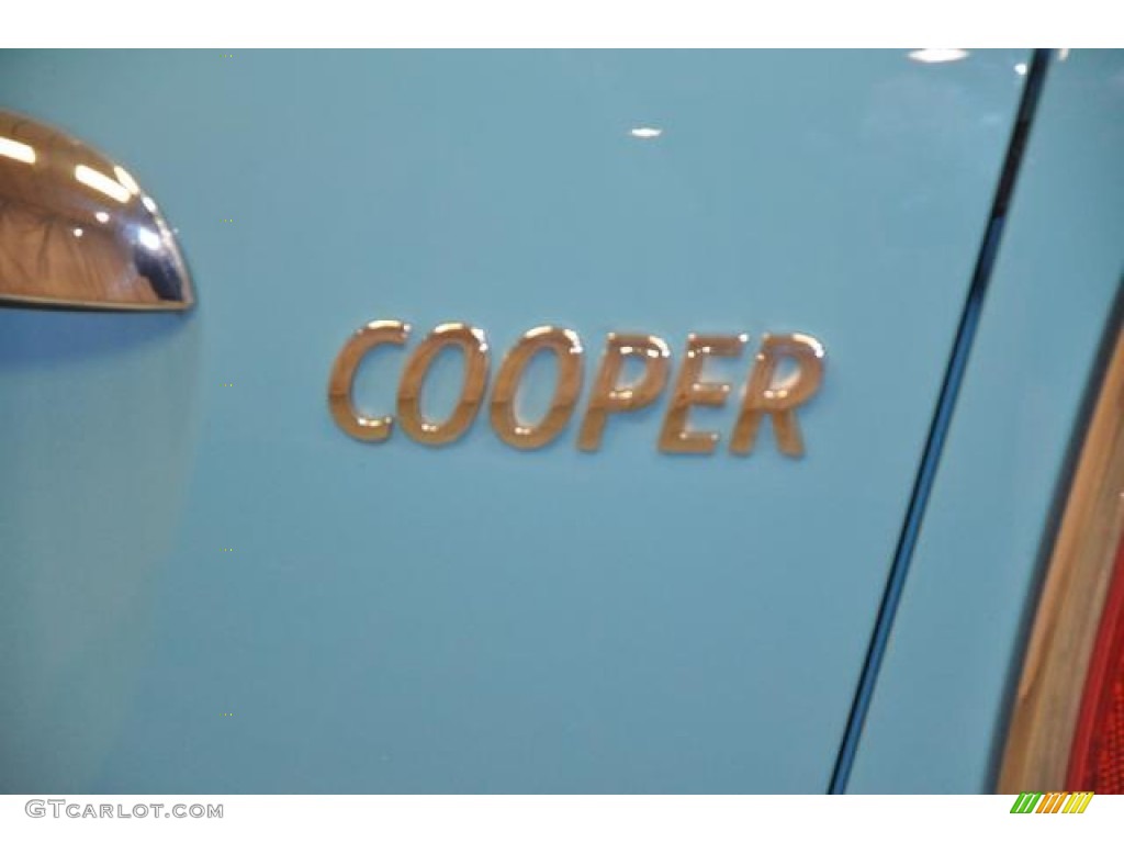 2007 Cooper Hardtop - Oxygen Blue / Grey/Carbon Black photo #15