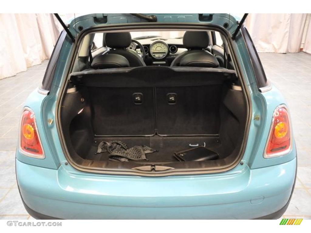 2007 Cooper Hardtop - Oxygen Blue / Grey/Carbon Black photo #17
