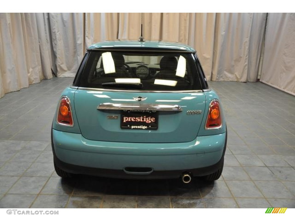 2007 Cooper Hardtop - Oxygen Blue / Grey/Carbon Black photo #18