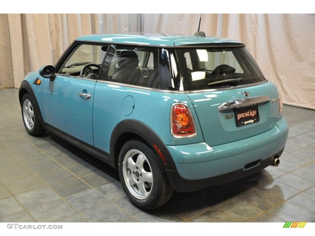 2007 Cooper Hardtop - Oxygen Blue / Grey/Carbon Black photo #19