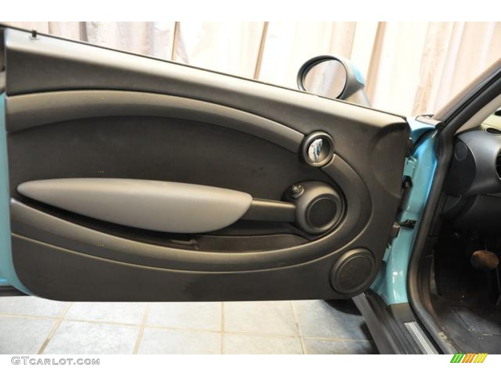 2007 Cooper Hardtop - Oxygen Blue / Grey/Carbon Black photo #21
