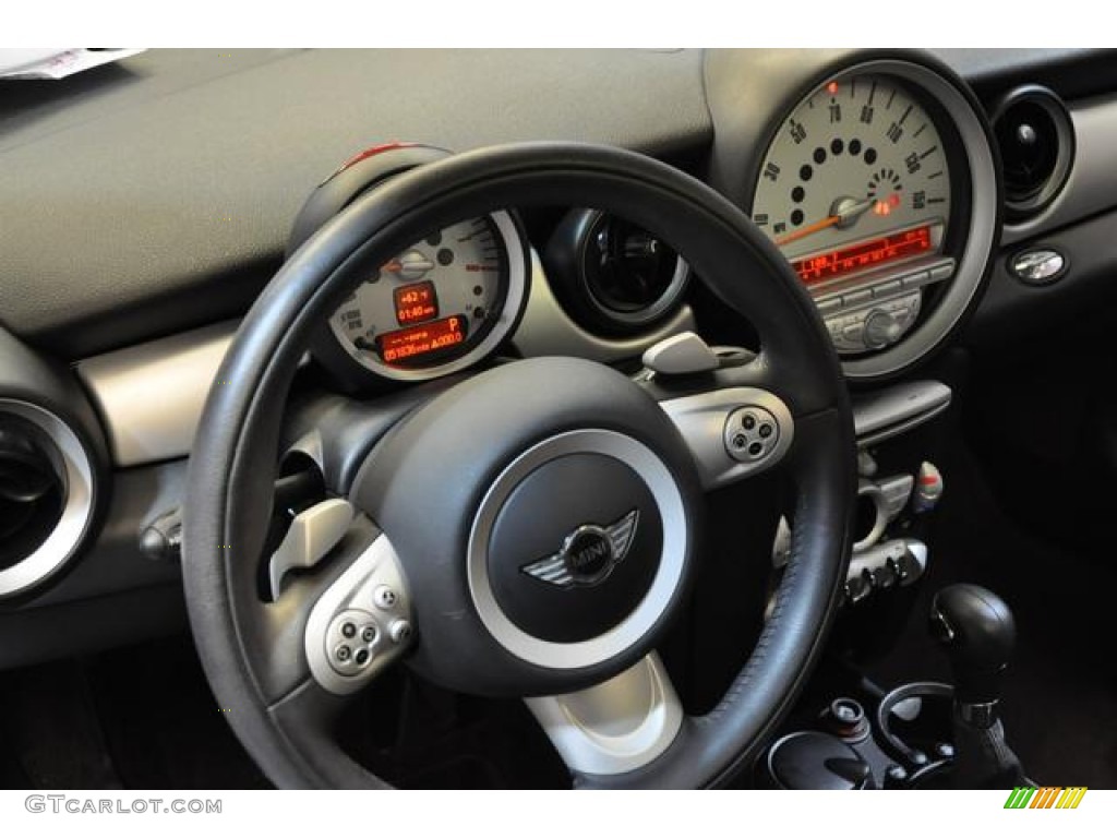 2007 Cooper Hardtop - Oxygen Blue / Grey/Carbon Black photo #29