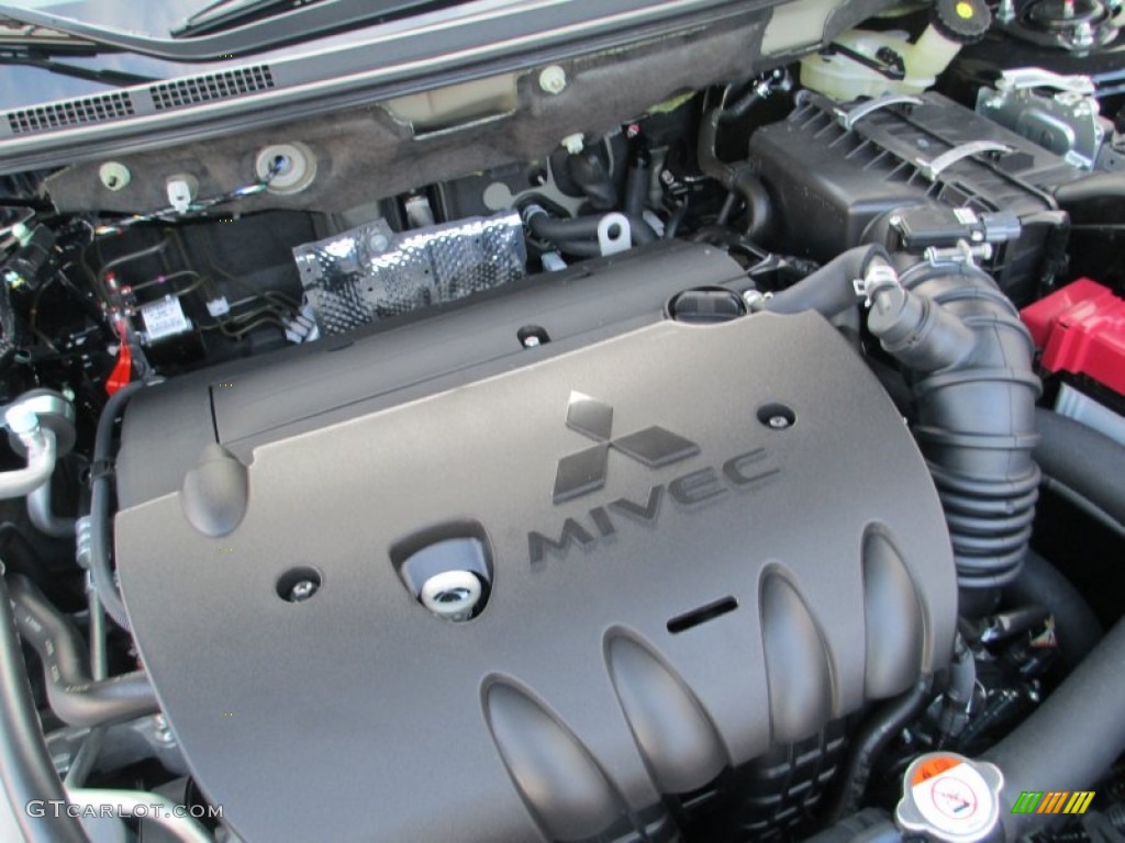 2014 Mitsubishi Lancer GT 2.4 Liter DOHC 16-Valve MIVEC 4 Cylinder Engine Photo #89748301