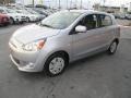 Starlight Silver 2014 Mitsubishi Mirage DE Exterior