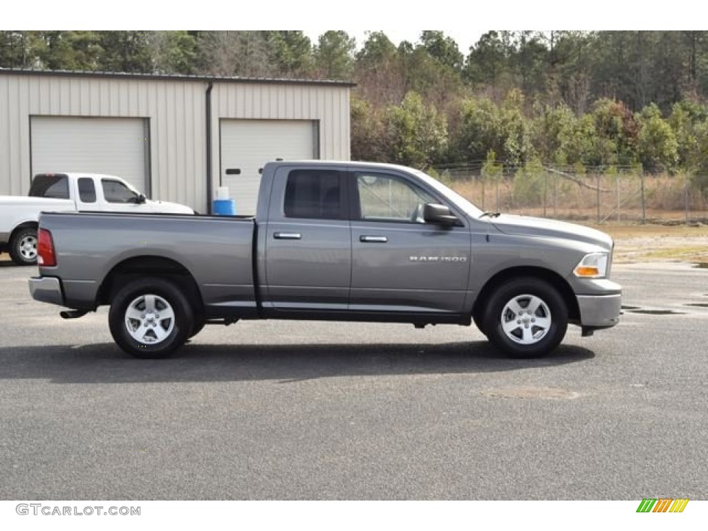 Mineral Gray Metallic 2012 Dodge Ram 1500 SLT Quad Cab Exterior Photo #89748682