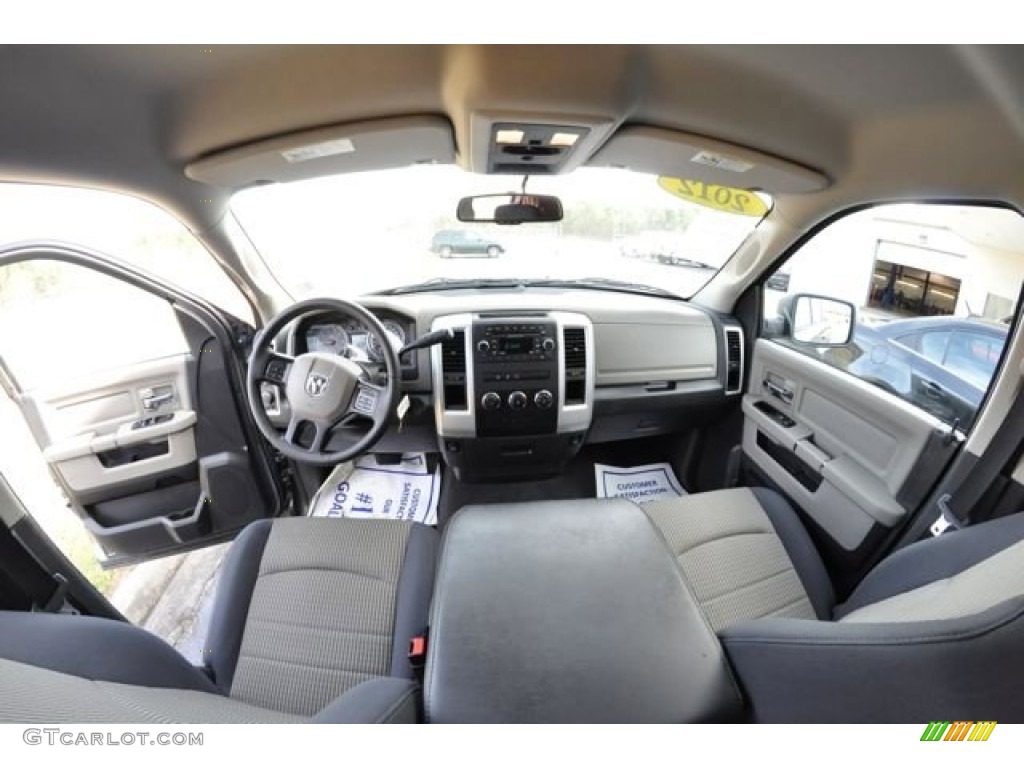 2012 Ram 1500 SLT Quad Cab - Mineral Gray Metallic / Dark Slate Gray/Medium Graystone photo #14