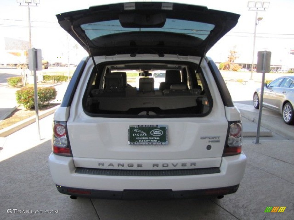 2010 Range Rover Sport HSE - Alaska White / Almond-Nutmeg Alcantara/Ivory Stitching photo #31