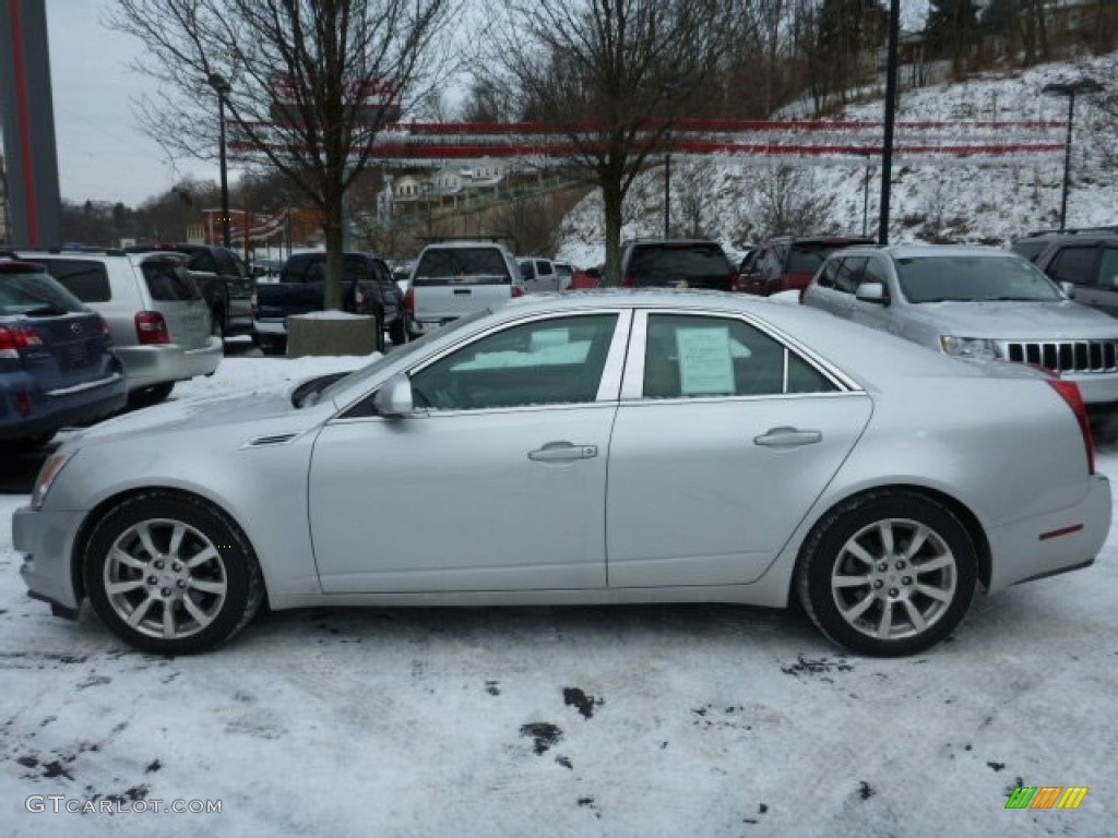 2009 CTS 4 AWD Sedan - Radiant Silver / Light Titanium/Ebony photo #2