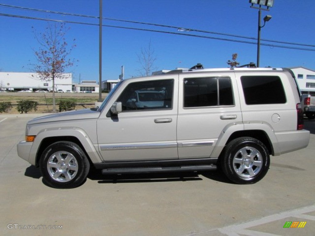 Light Graystone Pearl 2007 Jeep Commander Overland Exterior Photo #89750680