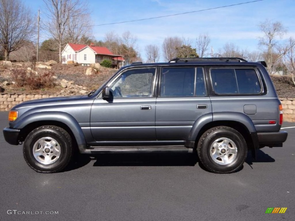 Medium Gray Metallic 1994 Toyota Land Cruiser Standard Land Cruiser Model Exterior Photo #89751001