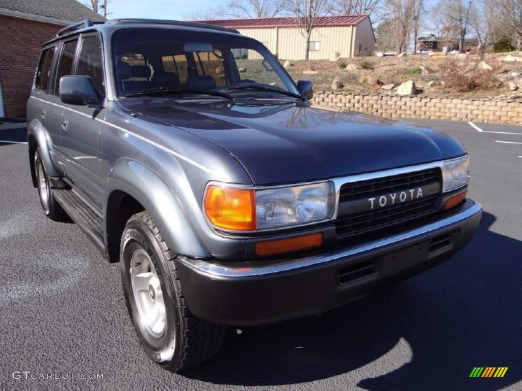 Medium Gray Metallic 1994 Toyota Land Cruiser Standard Land Cruiser Model Exterior Photo #89751091