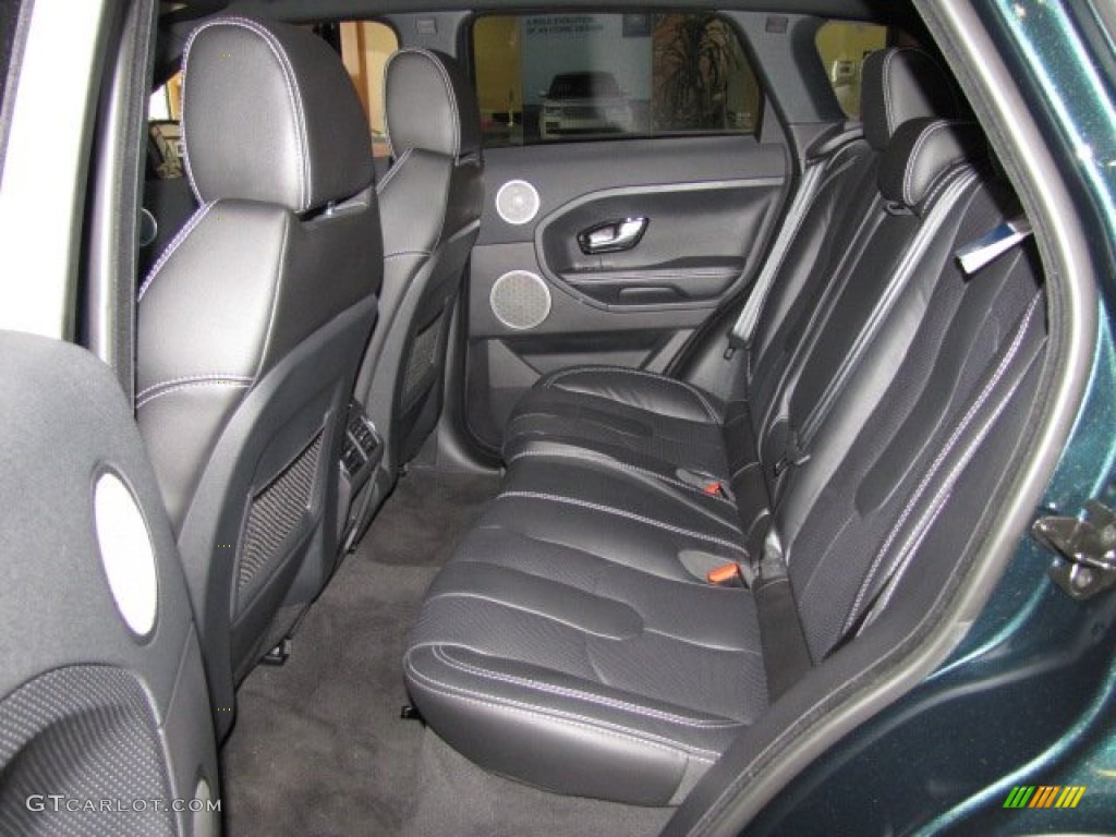 Dynamic Ebony/Cirrus Stitch Interior 2014 Land Rover Range Rover Evoque Dynamic Photo #89751709