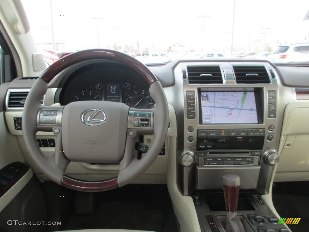 2013 Lexus GX 460 Premium Ecru/Auburn Bubinga Dashboard Photo #89752477