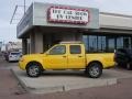 2001 Solar Yellow Nissan Frontier SE V6 Crew Cab 4x4  photo #10