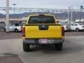 2001 Solar Yellow Nissan Frontier SE V6 Crew Cab 4x4  photo #12