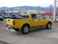 2001 Solar Yellow Nissan Frontier SE V6 Crew Cab 4x4  photo #13