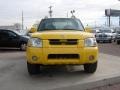 2001 Solar Yellow Nissan Frontier SE V6 Crew Cab 4x4  photo #16