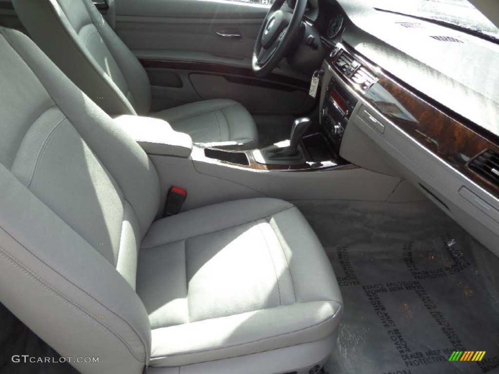 2010 3 Series 328i xDrive Coupe - Space Gray Metallic / Gray Dakota Leather photo #14