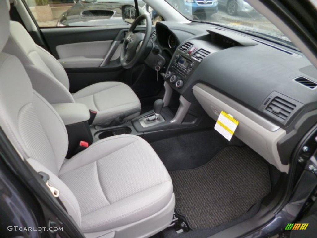 2014 Forester 2.5i - Dark Gray Metallic / Platinum photo #10