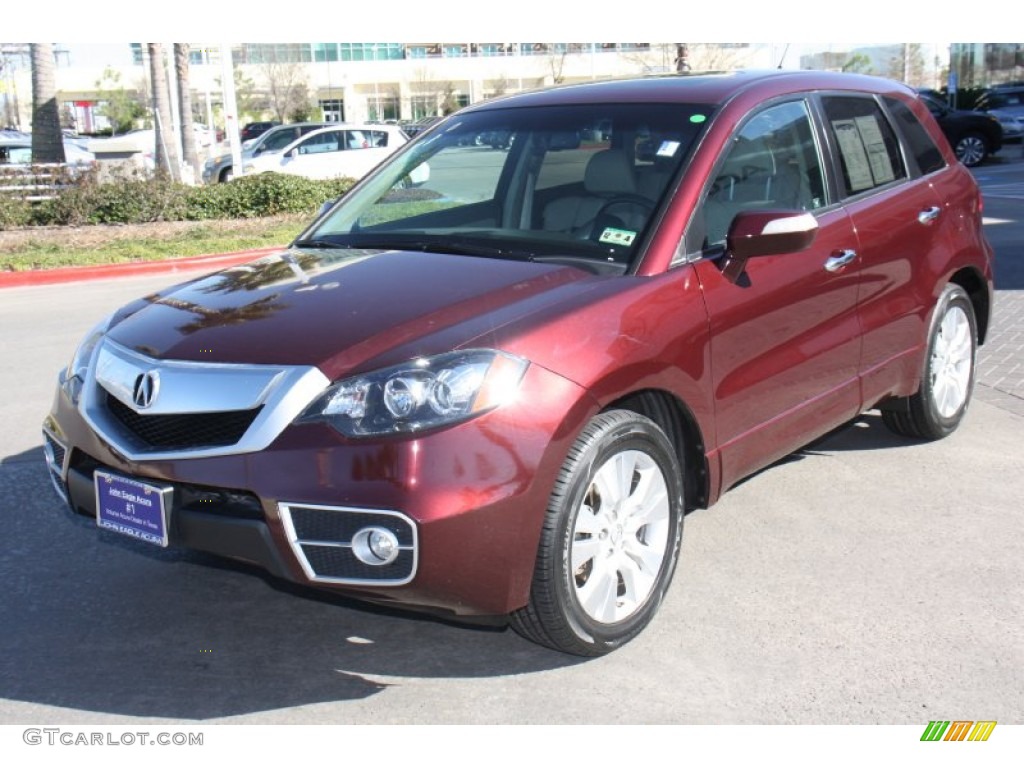 2011 RDX Technology - Basque Red Pearl / Taupe photo #2
