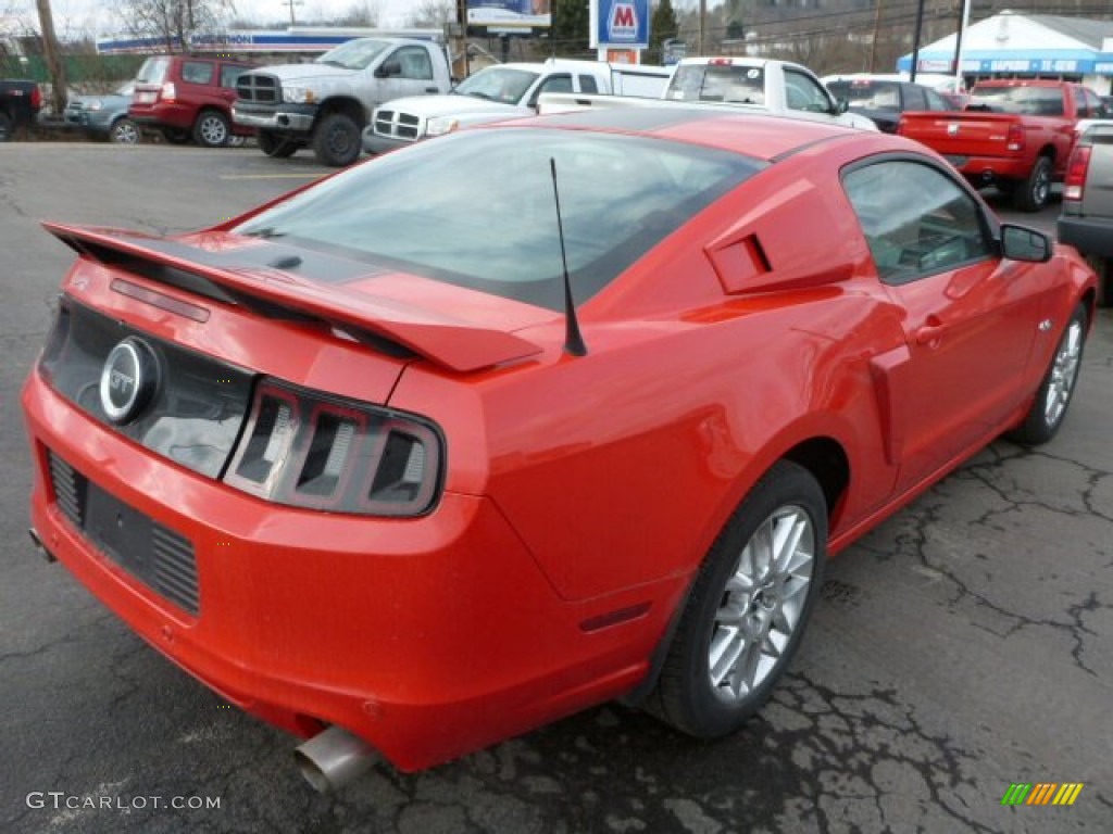 2013 Mustang GT Premium Coupe - Race Red / Charcoal Black photo #5