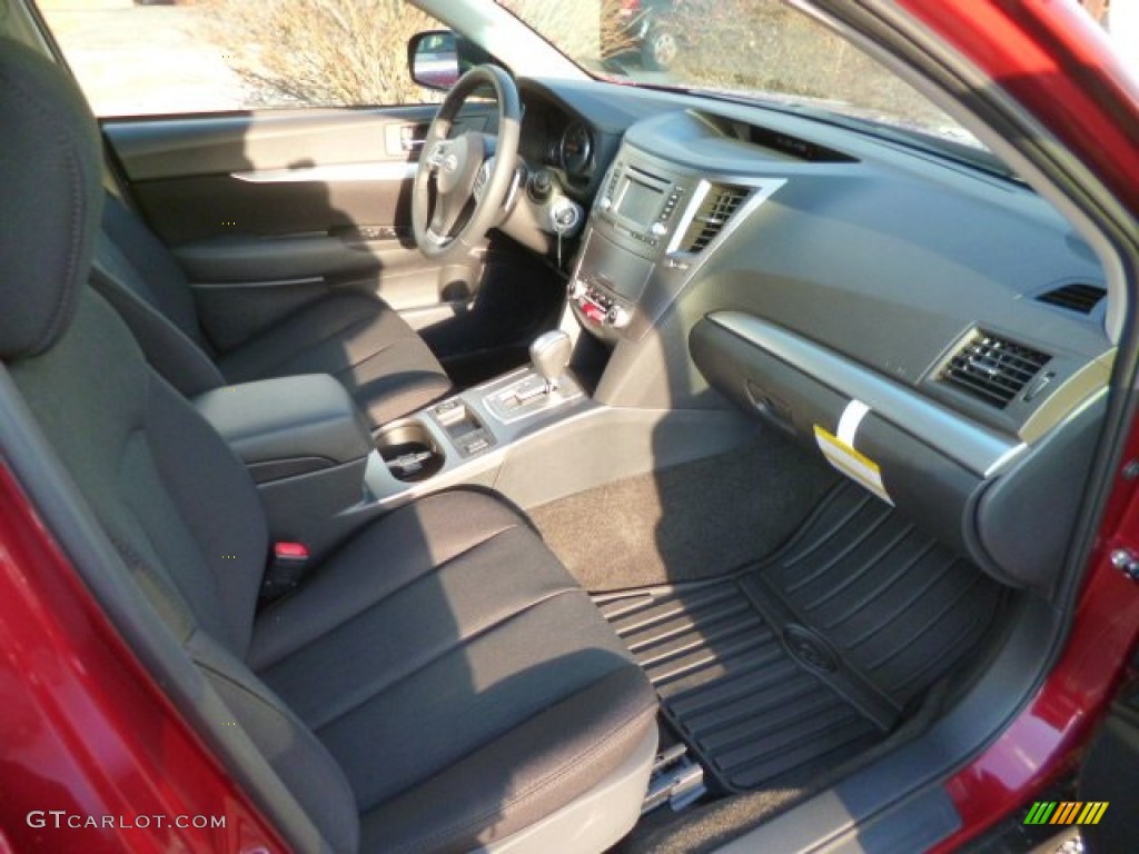 2014 Outback 2.5i Premium - Venetian Red Pearl / Black photo #9