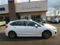 Satin White Pearl - Impreza 2.0i Sport Premium 5 Door Photo No. 8