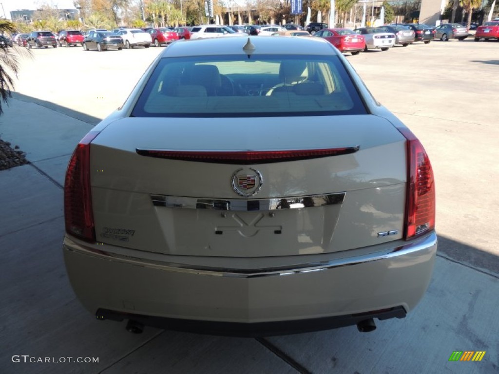 2010 CTS 3.6 Sedan - Vanilla Latte / Cashmere/Cocoa photo #3
