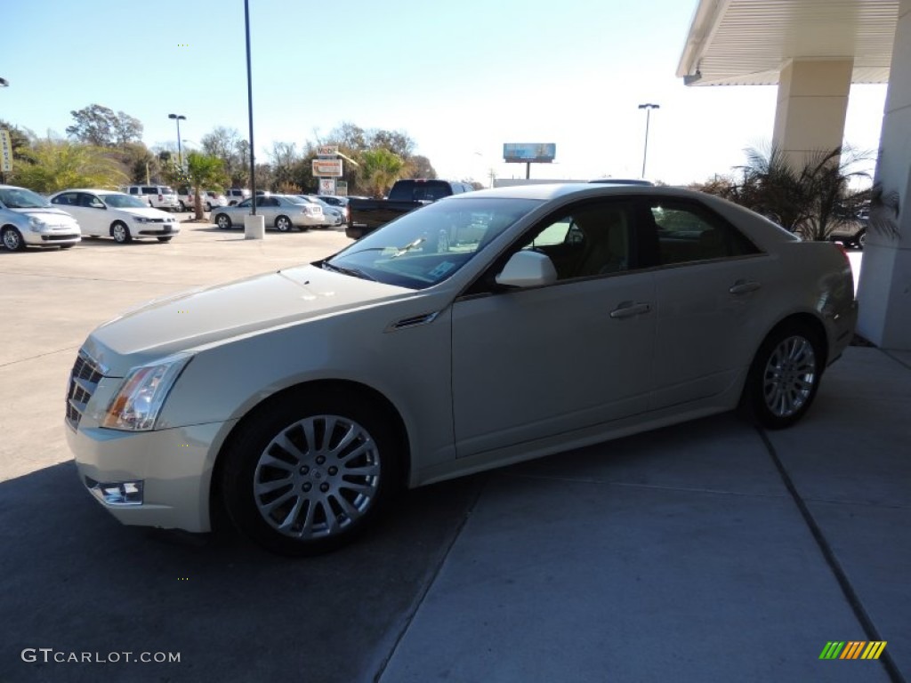 2010 CTS 3.6 Sedan - Vanilla Latte / Cashmere/Cocoa photo #5