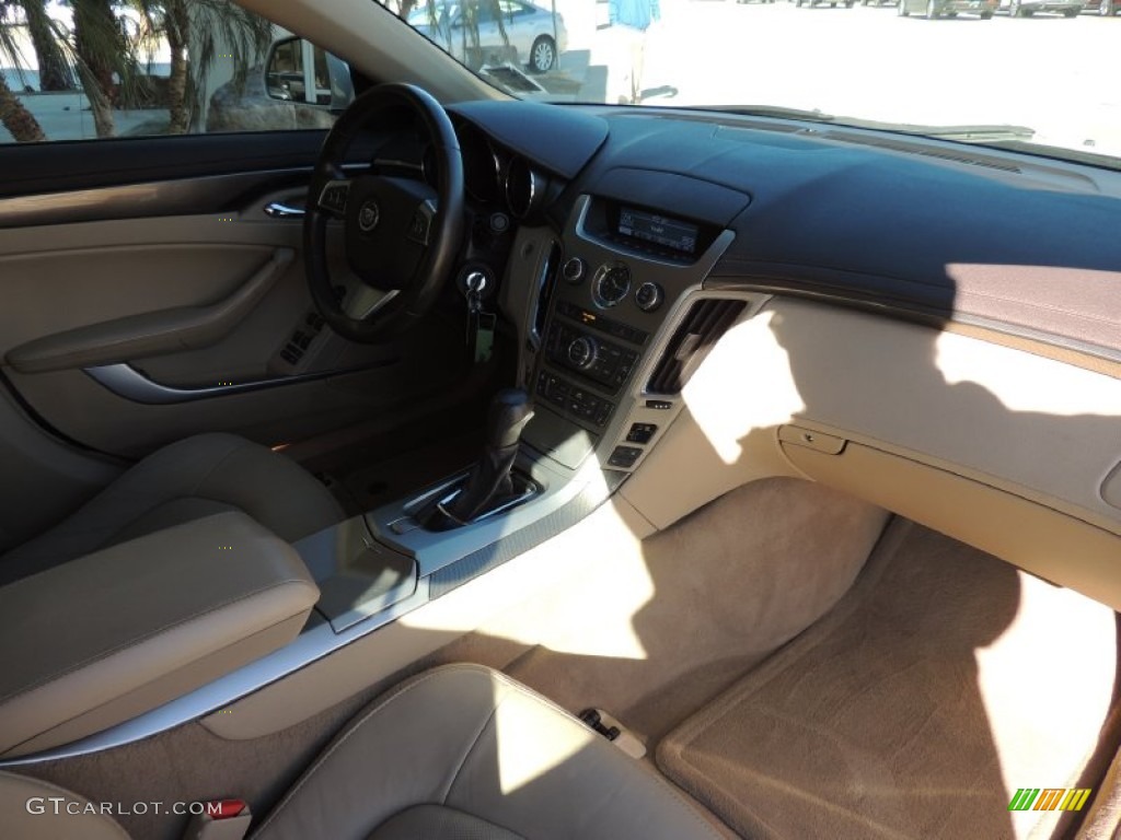 2010 CTS 3.6 Sedan - Vanilla Latte / Cashmere/Cocoa photo #6