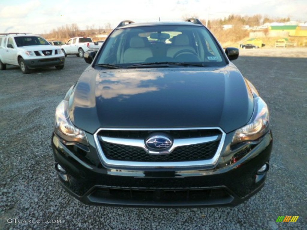 2014 XV Crosstrek 2.0i Premium - Crystal Black Silica / Ivory photo #2