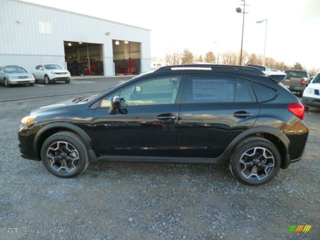 2014 XV Crosstrek 2.0i Premium - Crystal Black Silica / Ivory photo #4