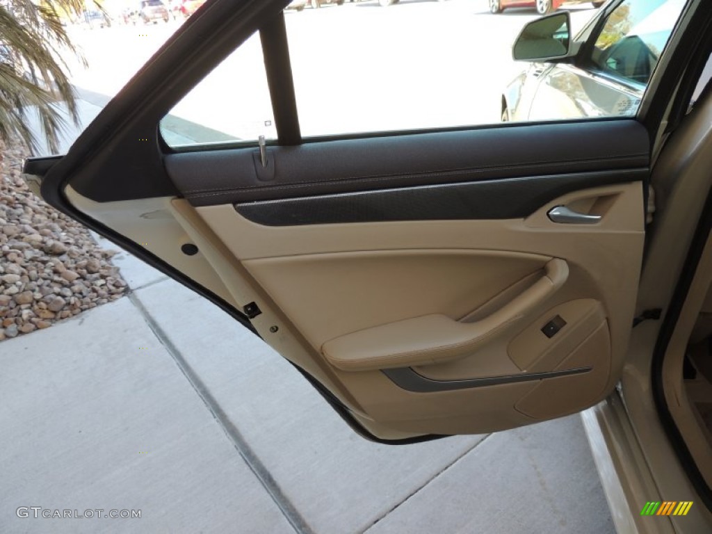 2010 CTS 3.6 Sedan - Vanilla Latte / Cashmere/Cocoa photo #11