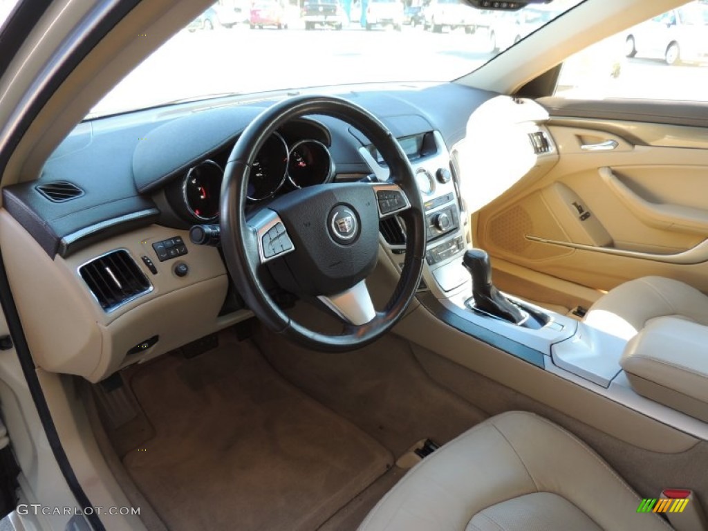 2010 CTS 3.6 Sedan - Vanilla Latte / Cashmere/Cocoa photo #12