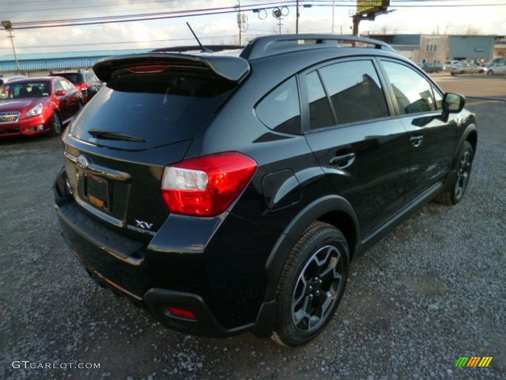 2014 XV Crosstrek 2.0i Premium - Crystal Black Silica / Ivory photo #7