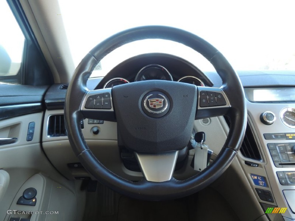 2010 CTS 3.6 Sedan - Vanilla Latte / Cashmere/Cocoa photo #14