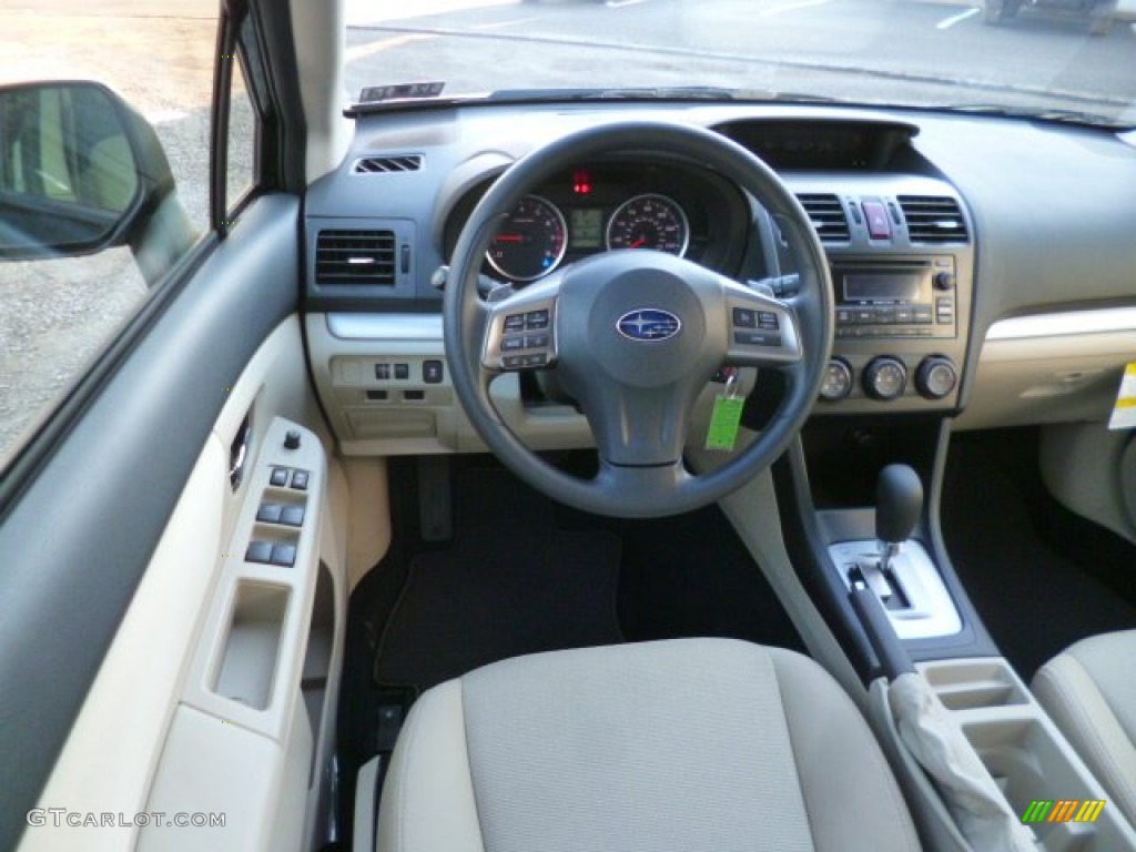 2014 XV Crosstrek 2.0i Premium - Crystal Black Silica / Ivory photo #14