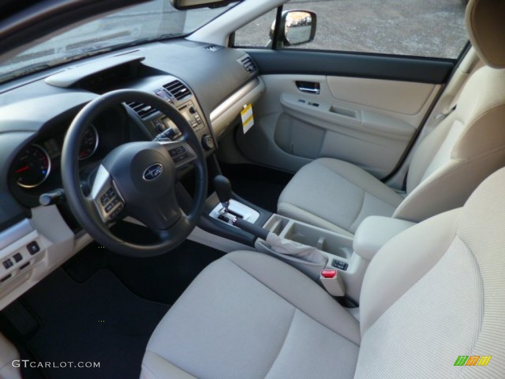 2014 XV Crosstrek 2.0i Premium - Crystal Black Silica / Ivory photo #16