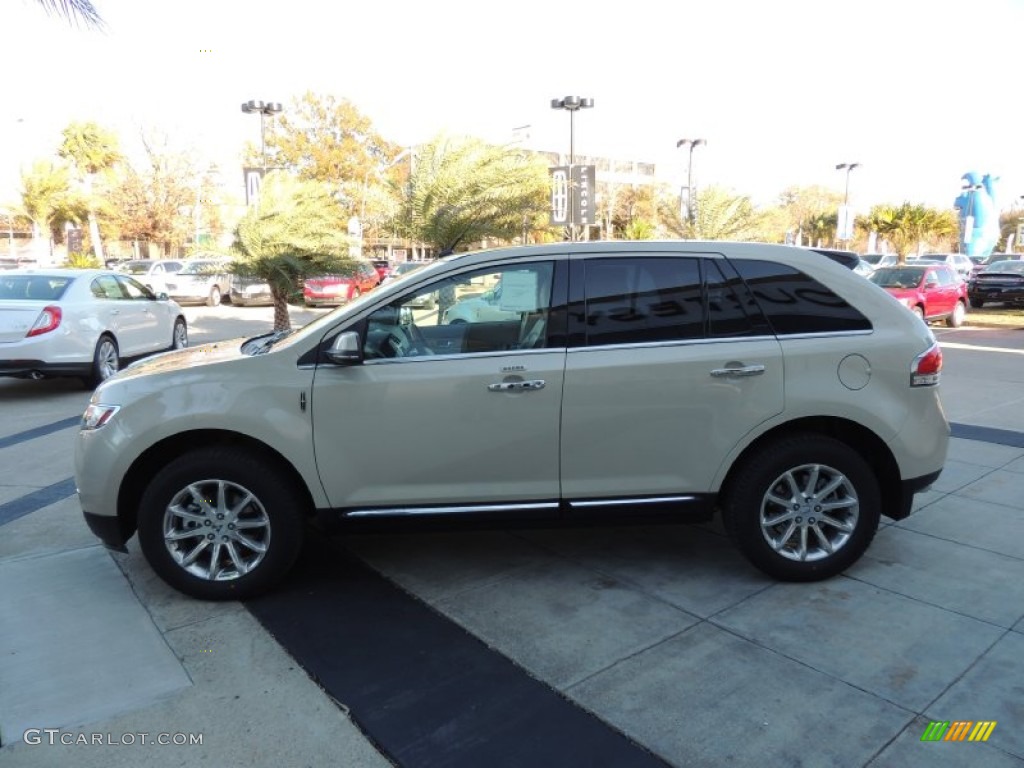 Platinum Dune Metallic Tri-Coat 2014 Lincoln MKX FWD Exterior Photo #89759782