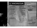  2014 Civic LX Coupe Window Sticker