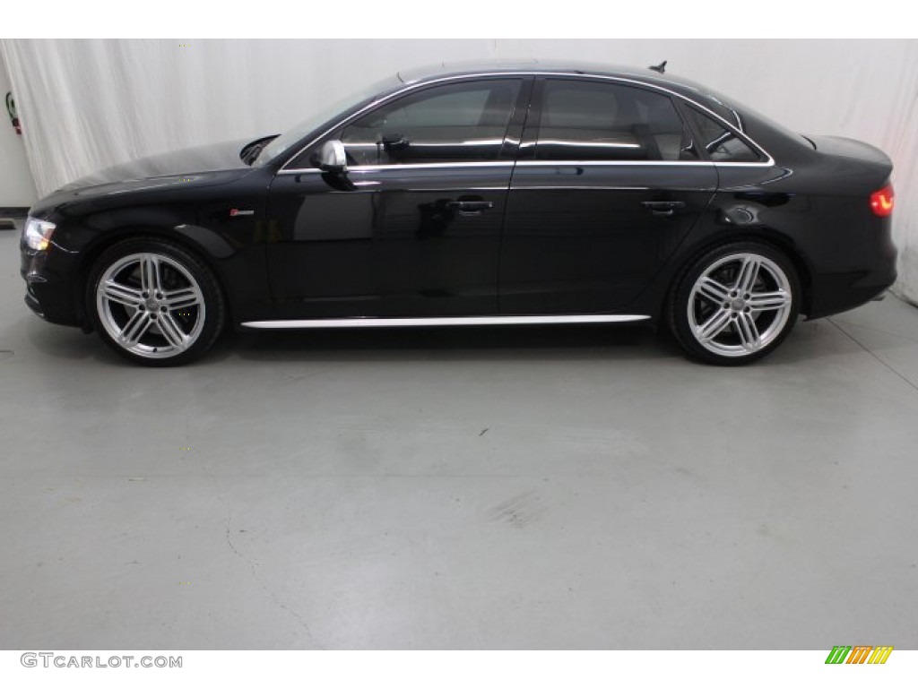 Brilliant Black 2013 Audi S4 3.0T quattro Sedan Exterior Photo #89760903