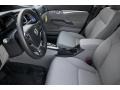 Gray 2014 Honda Civic EX Sedan Interior Color