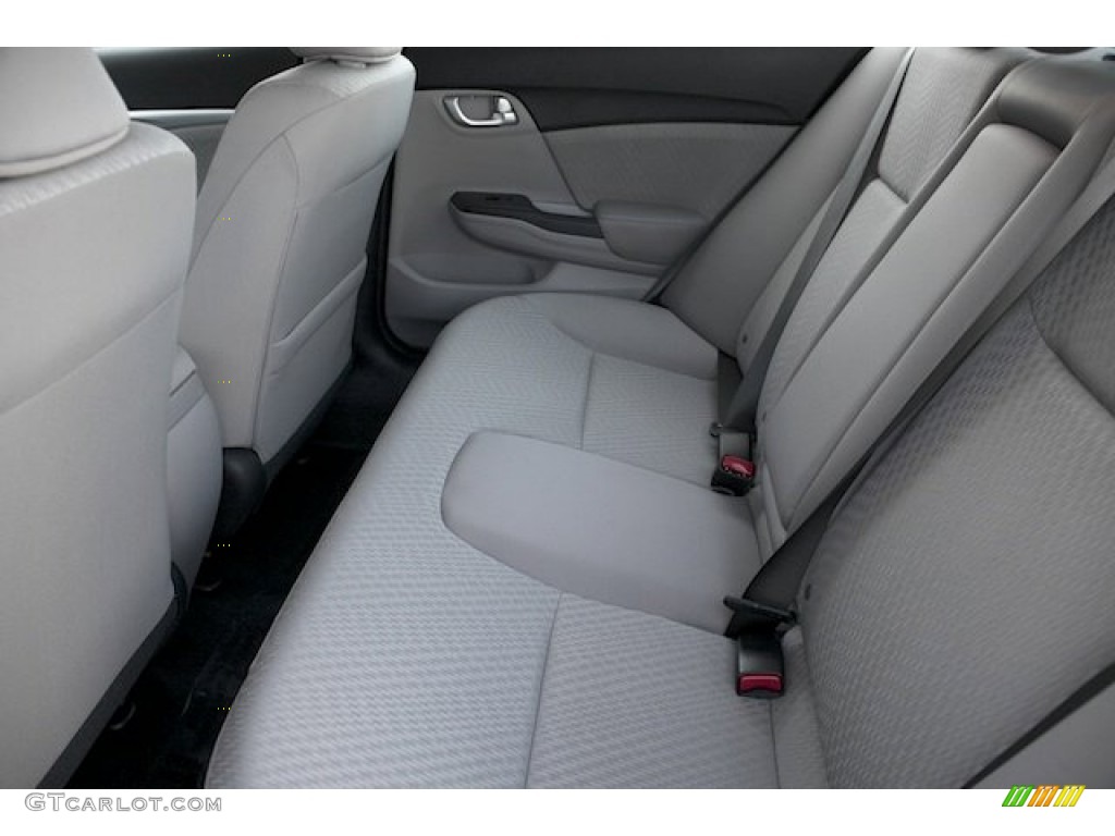 2014 Honda Civic EX Sedan Rear Seat Photos