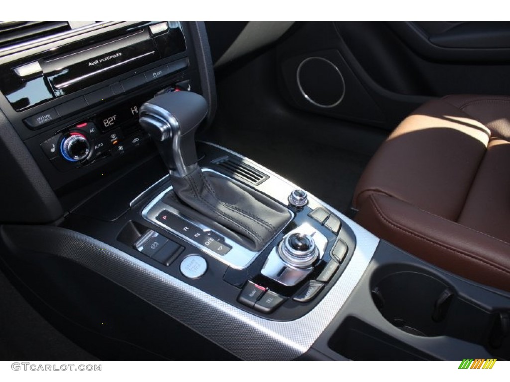 2014 A4 2.0T quattro Sedan - Ibis White / Chestnut Brown/Black photo #14