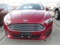 2014 Ruby Red Ford Fusion SE  photo #2