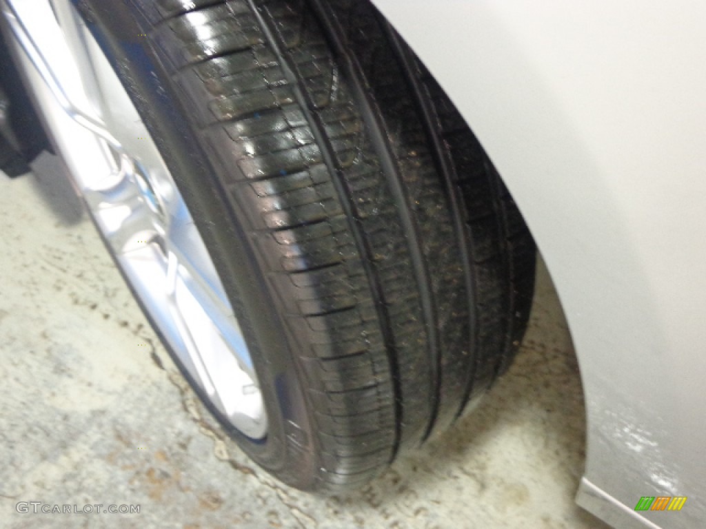 2014 3 Series 335i xDrive Sedan - Glacier Silver Metallic / Black photo #8
