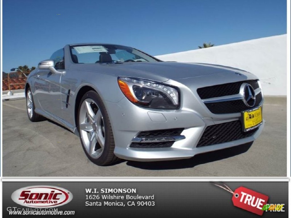 2014 SL 550 Roadster - Iridium Silver Metallic / Black photo #1