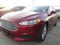 2014 Ruby Red Ford Fusion SE  photo #18