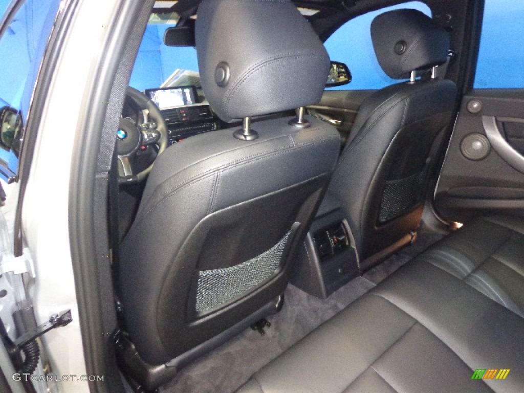 Black Interior 2014 BMW 3 Series 335i xDrive Sedan Photo #89763047