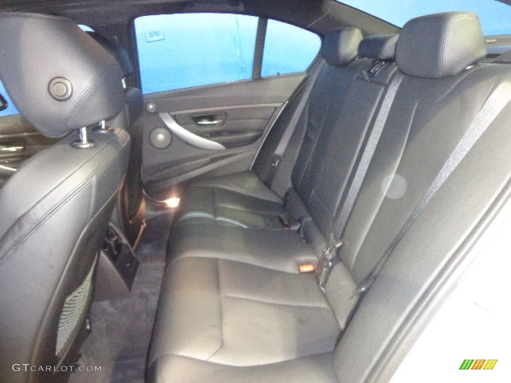 2014 BMW 3 Series 335i xDrive Sedan Rear Seat Photo #89763080